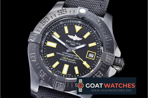 Breitling - Avenger Seawolf 45mm DLC/LE Yellow ANF Asia 2836