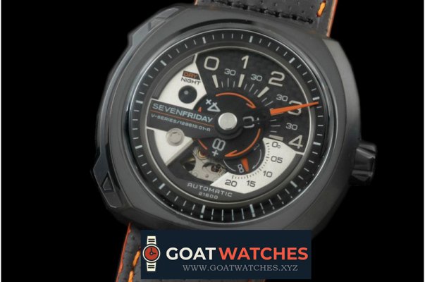 SevenFriday - Gulfrun aa SS/LE Silver Jap Miyota 82S7