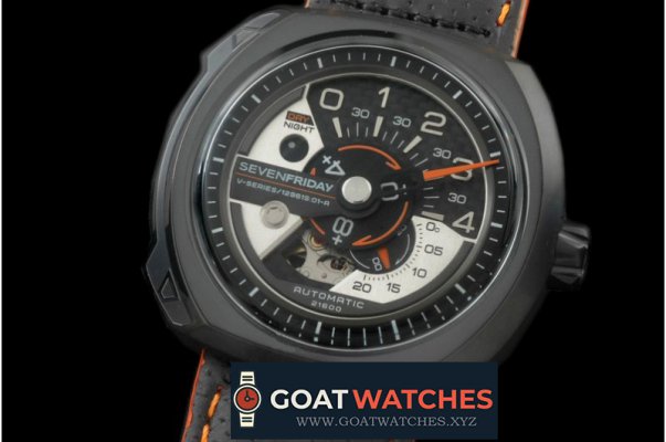 SevenFriday - Gulfrun aa SS/LE Silver Jap Miyota 82S7