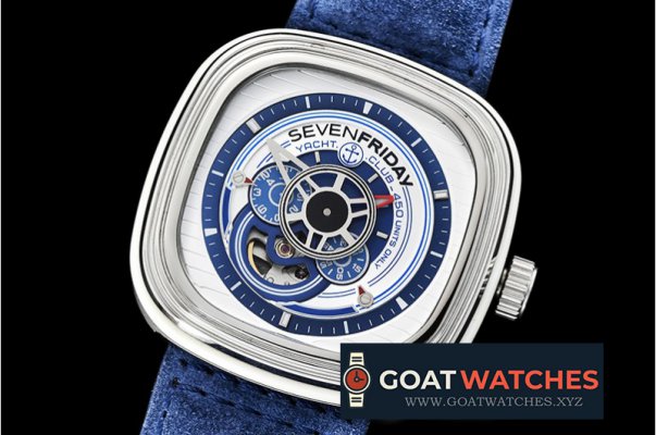 SevenFriday - SevenFriday P03/06 Yacht Club SS/LE Blue/Wht Jap Miyota