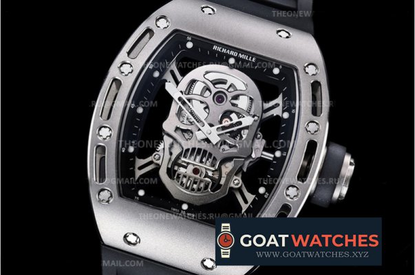 Richard Mille - RM052 Skull TI/RU Skull Skele ZF NH05A Mod