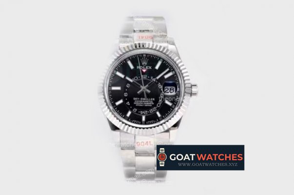 Rolex - Skydweller 326934 SS/SS Black Asian 23J