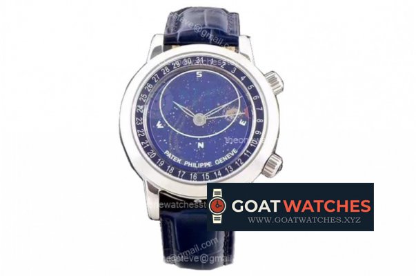 Patek Philippe - Celestial Sky Moon Date V2 SS/LE Blue MY9015 Mod