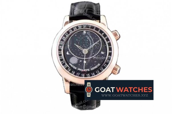 Patek Philippe - Celestial Sky Moon Date V2 RG/LE Black MY9015 Mod