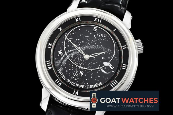 Patek Philippe - Celestial Sky Moon 5102PR SS/LE Black MY9015 Mod