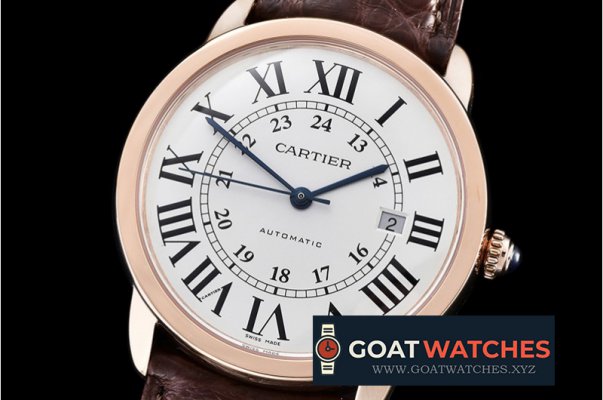 Cartier - Ronde Louis Cartier RG/LE White A2892