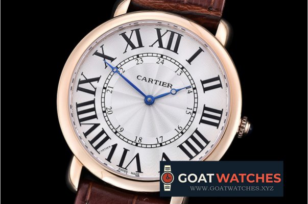 Cartier - Ronde Louis Cartier No Date RG/LE White Asia HW