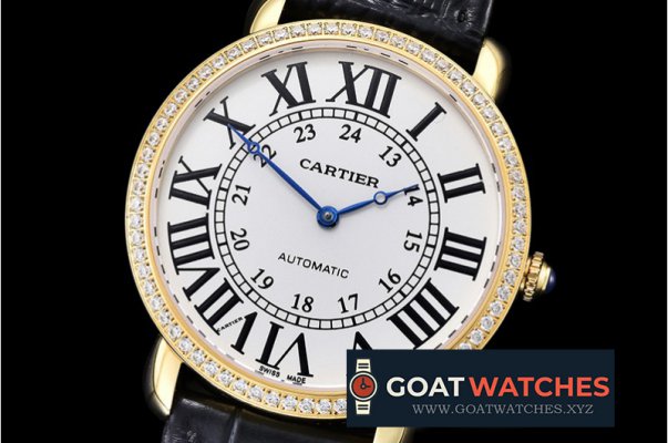 Cartier - Ronde Louis Cartier No Date YG/LE Diams White Asia HW