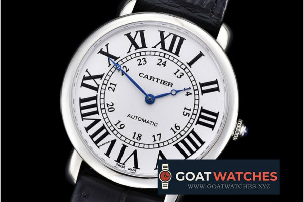 Cartier - Ronde Louis Cartier No Date SS/LE White Asia HW