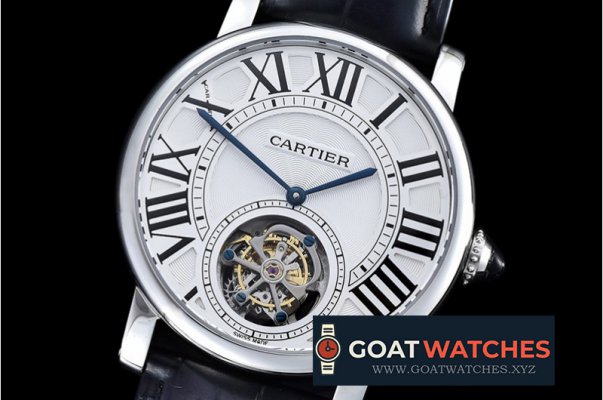 Cartier - Ronde De Cartier 42mm SS/LE White Tourbillon HW