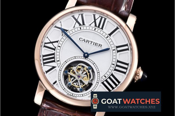 Cartier - Ronde De Cartier 42mm RG/LE White Tourbillon HW