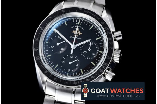 Omega - Speedmaster 50th Anni SS/SS Black Asia Venus 75