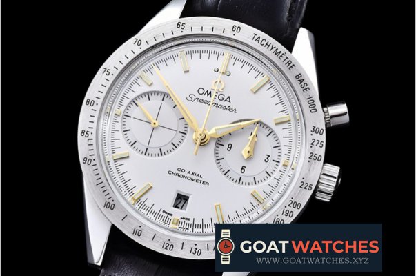 Omega - SpeedMaster 57 SS/LE Wht/Gold JHF Asia 7750 Mod 9300