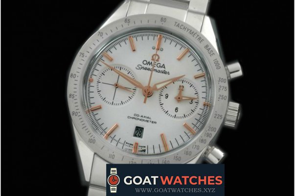 Omega - Speedmaster Broad Arrow SS/SS White Stick A-7750