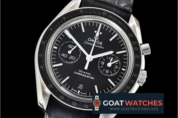 Omega - SpeedMaster MoonWatch Wht SS/LE Blk JHF V2 A7750 9300