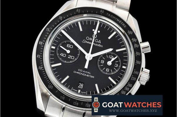 Omega - SpeedMaster MoonWatch Wht SS/SS Blk JHF V2 A7750 9300