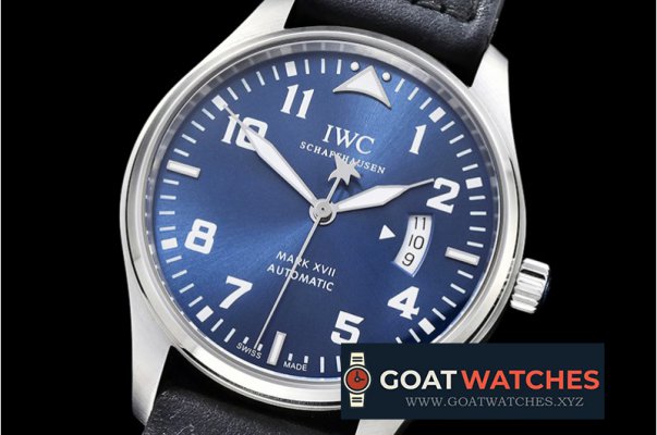 IWC - Mark XVII Le Petit Prince SS/LE Blue/Num Asia 2892