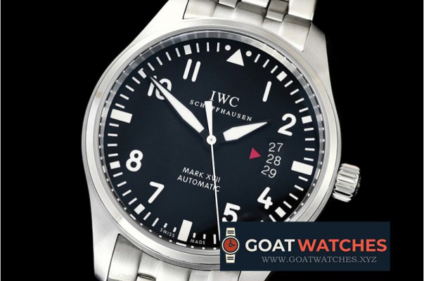 IWC - Mark XVII IWC326504 SS/SS Black/Num MKF V2 Miyota 9015