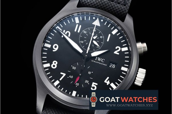 IWC - Pilot Chrono Top Gun IW389001 CER/NY Blk ZF A7750