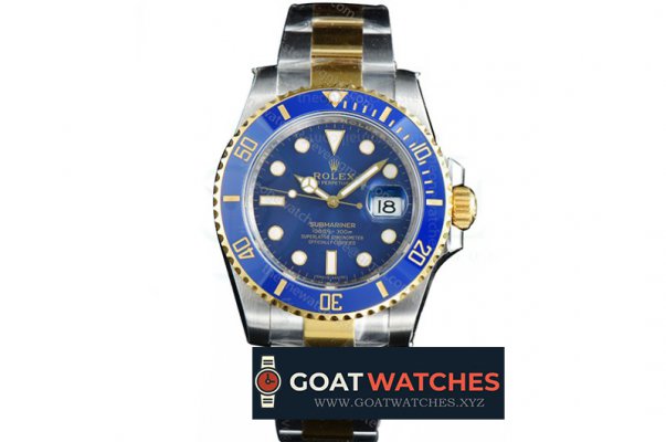 Rolex - Submariner 116613LB 904L YG/SS Blue VSF VS3135