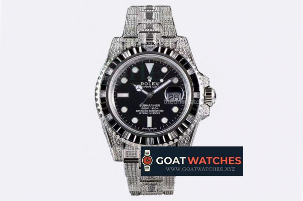 Rolex - Submariner Diam 904L SS/SS Blk A3135