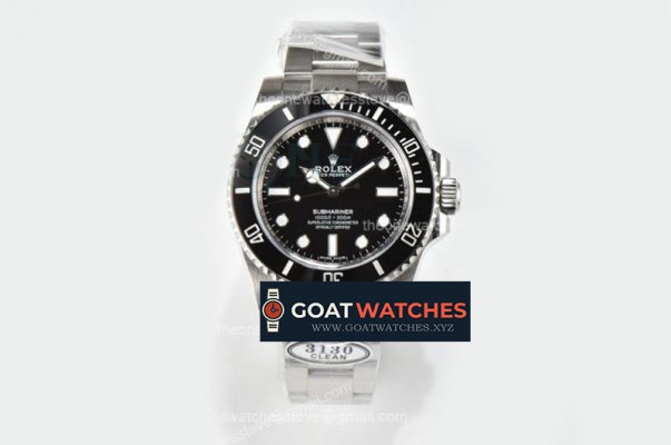 Rolex - Submariner 114060LN No Date 904 SS/SS CLEAN VR3130