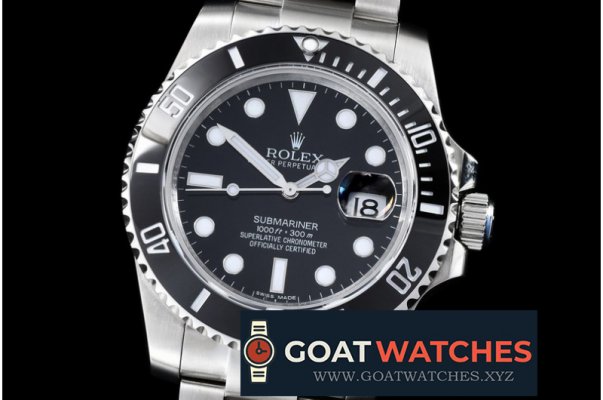 Rolex - Submariner SS/SS Black BP Ultimate Swiss Eta 2836