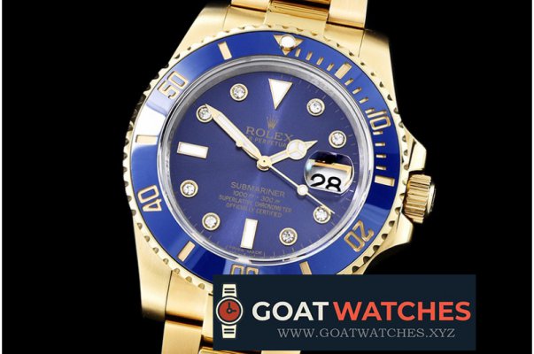 Rolex - Submariner FG Blue Diam BP Ultimate Swiss Eta 2836