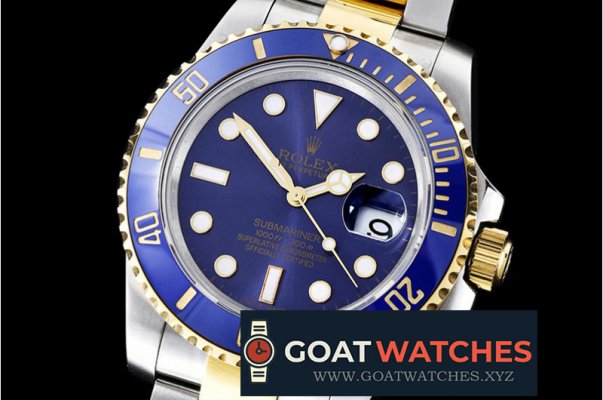 Rolex - Submariner 116613 YG/SS Blue BP Ult A3135 Mod