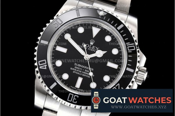 Rolex - Submariner 114060LN No Date 904L SS/SS GMF A2824