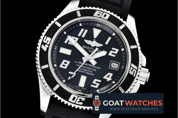 Breitling - SuperOcean II 42mm SS/RU Black/Black ZF Asia 2836