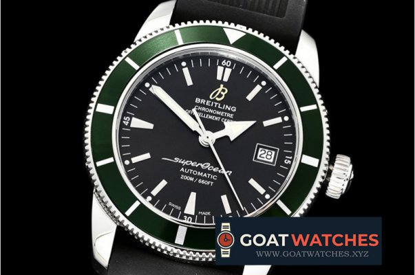 Breitling - Superocean II 42mm Grn Bez SS/RU Black JHF Asia 2836