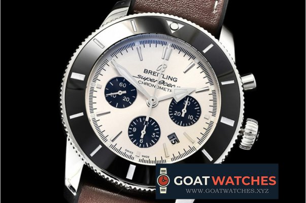 Breitling - Superocean Heritage II B01 44 SS/LE/RU White A7750