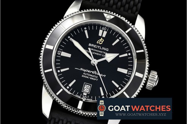 Breitling - Superocean Heritage II 42mm SS/RU Black OMF A2836