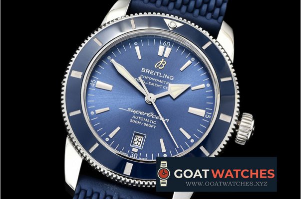 Breitling - Superocean Heritage II 42mm SS/RU Blue OMF A2836