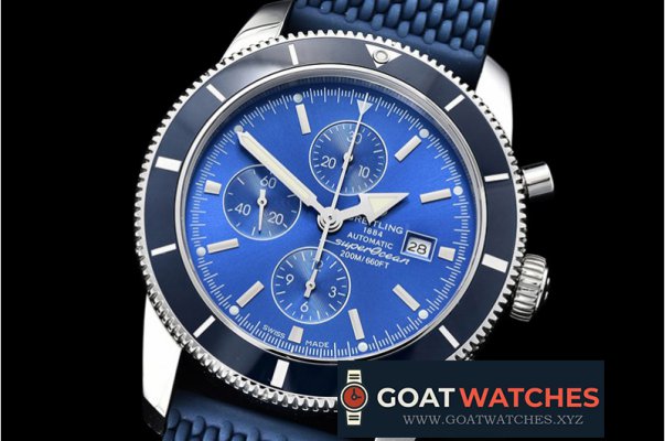 Breitling - SuperOcean Heritage II Chrono SS/RU Blue OMF A7750