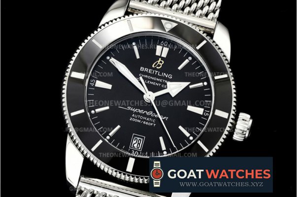 Breitling - Superocean Heritage II 42mm SS/SS Black GF V2 A2824