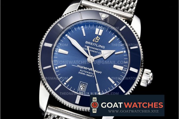 Breitling - Superocean Heritage II 42mm SS/SS Blue GF V2 A2824