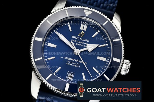 Breitling - Superocean Heritage II 42mm SS/RU Blue GF V2 A2824