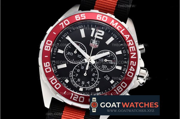 Tag Heuer - Tag F1 Chrono SS/NY Red XTF Swiss Qtz