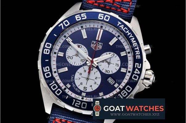 Tag Heuer - Tag F1 Chrono SS/NY Blue XTF Swiss Qtz