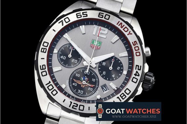 Tag Heuer - Tag F1 Indianapolis Speedway SS/SS Grey VK Qtz