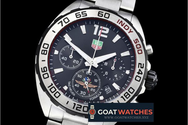 Tag Heuer - Tag F1 Indianapolis Speedway SS/SS Black VK Qtz