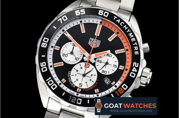 Tag Heuer - Tag F1 Red Bull Racing SS/SS Black/Orange VK Qtz