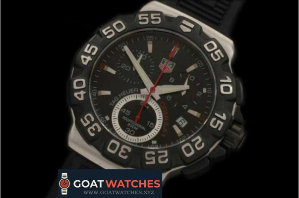 TAG HEUER - Formula 1 SS/RU Black Swiss Eta Quartz Chrono