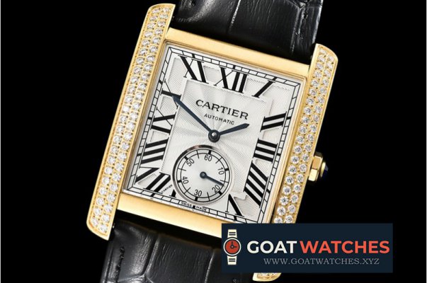 Cartier - Cartier Tank MC 1904 Diam YG/LE White KSF Asia 23J Mod