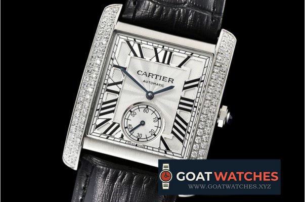 Cartier - Cartier Tank MC 1904 Diam SS/LE White KSF Asia 23J Mod