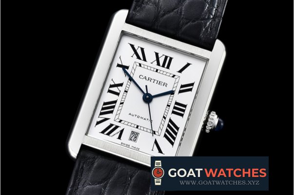 Cartier - Tank Solo 31mm SS/LE White KZF Miyota 9015