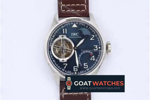 IWC - Big Pilot CF Tour LPP SS/LE Blue/Num BBR Tourb