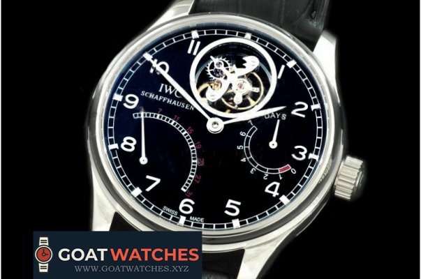 IWC - Portugieser Mystere Tourbillon SS/LE Black Tourbillon